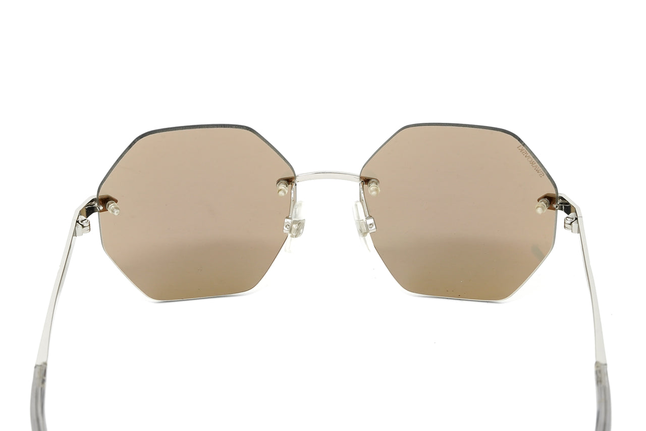 Swarovski Women's Sunglasses Hexagon Mirrored