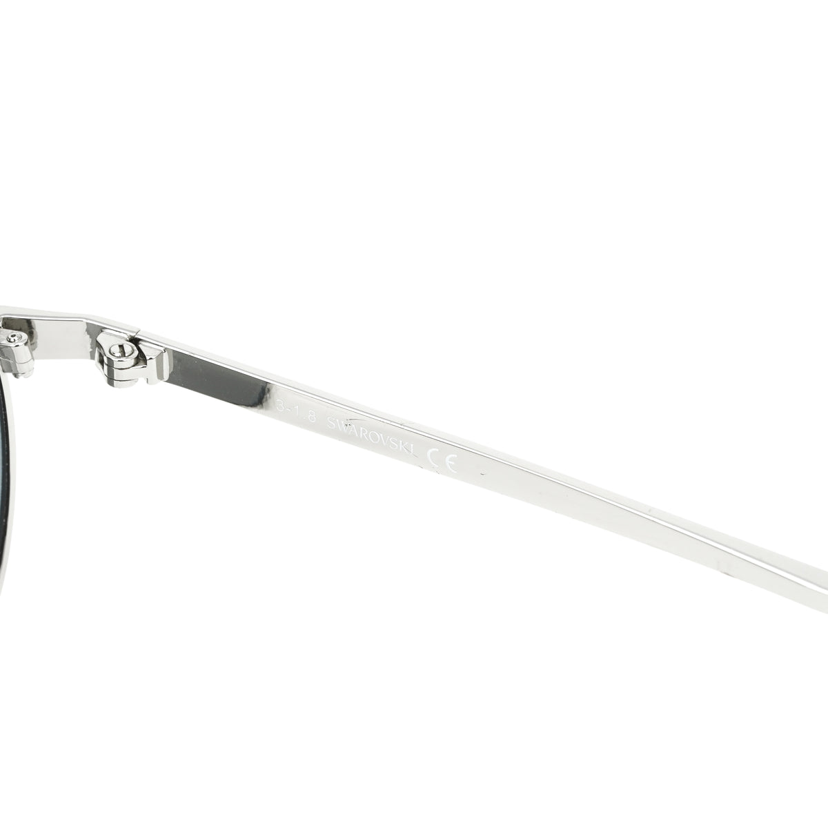 Swarovski Pilot 60mm Grey Sunglasses Swarovski Women main image 4