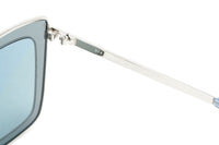 Thumbnail for Swarovski Women's Sunglasses Square Cat Eye Blue/Grey