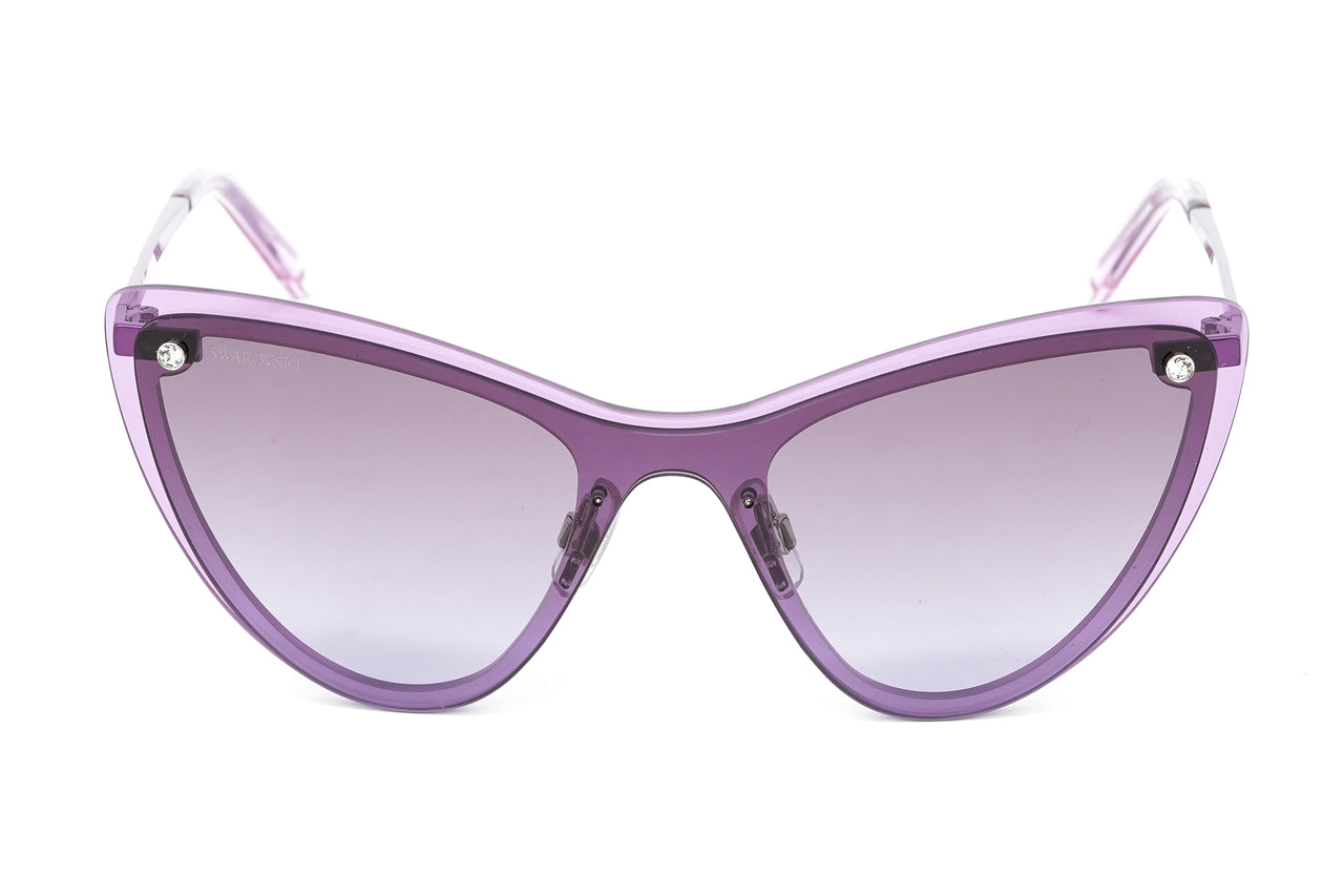 Swarovski Women's Sunglasses Cat Eye Purple Gradient Purple/Grey SK0200/S 81T