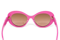 Thumbnail for Swarovski Vintage Women's Sunglasses Oval Cat Eye Tortoise Pink SK0224/S 56F