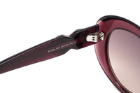Thumbnail for Swarovski Women's Sunglasses Oval Cat Eye Translucent Aubergine SK0224/S 69T