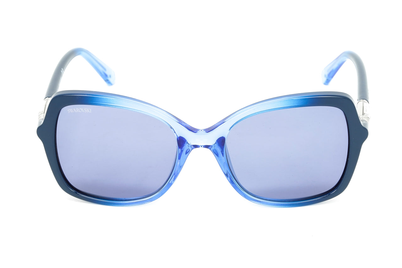 Swarovski Women's Sunglasses Square Gradient Blue SK0235-H/S 92V