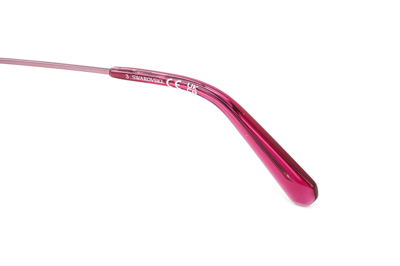 Swarovski Women's Sunglasses Irregular Pink Mirrored