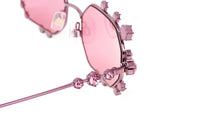 Thumbnail for Swarovski Women's Sunglasses Irregular Pink Mirrored