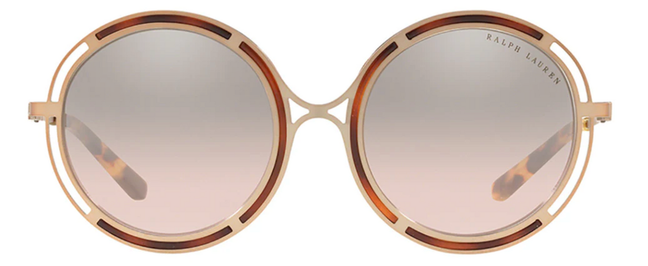 Ralph Lauren Women's Sunglasses Oversized Round Tortoise/Brown RL7060 93508Z
