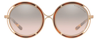 Thumbnail for Ralph Lauren Women's Sunglasses Oversized Round Tortoise/Brown RL7060 93508Z