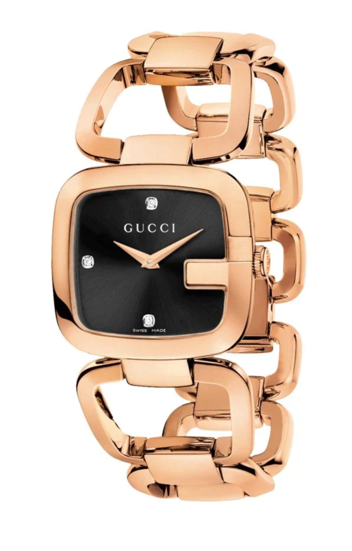Gucci Watch G Ladies 30mm Rose Gold YA125409