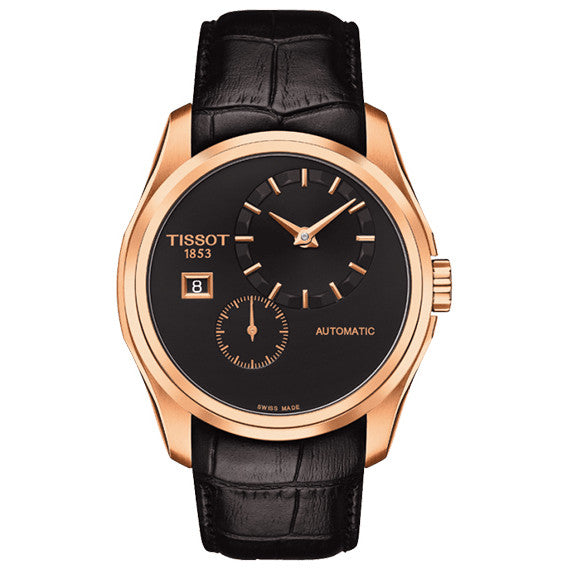 Tissot Men's Couturier Small Second Rose Gold T0354283605100