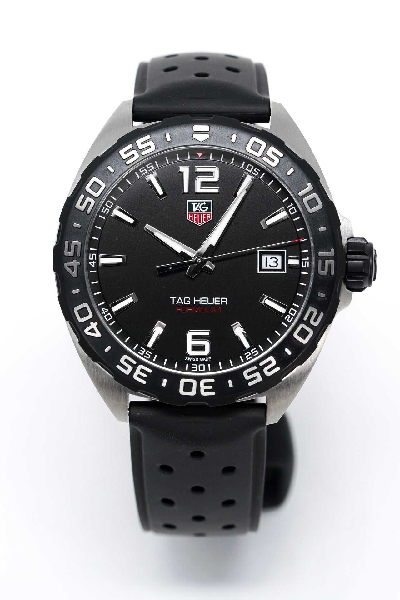 Tag Heuer Watch Formula 1 Black Rubber WAZ1110.FT8023