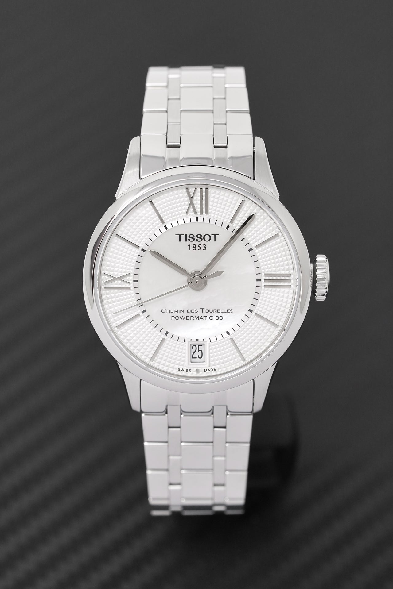 Tissot Ladies Automatic Watch Chemin Des Tourelles Powermatic 80 T0992071111800