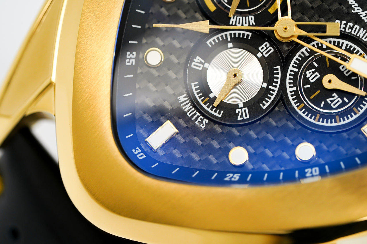 Tonino Lamborghini Men's Chronograph Watch Spyder 12H Yellow Gold T20CH-B