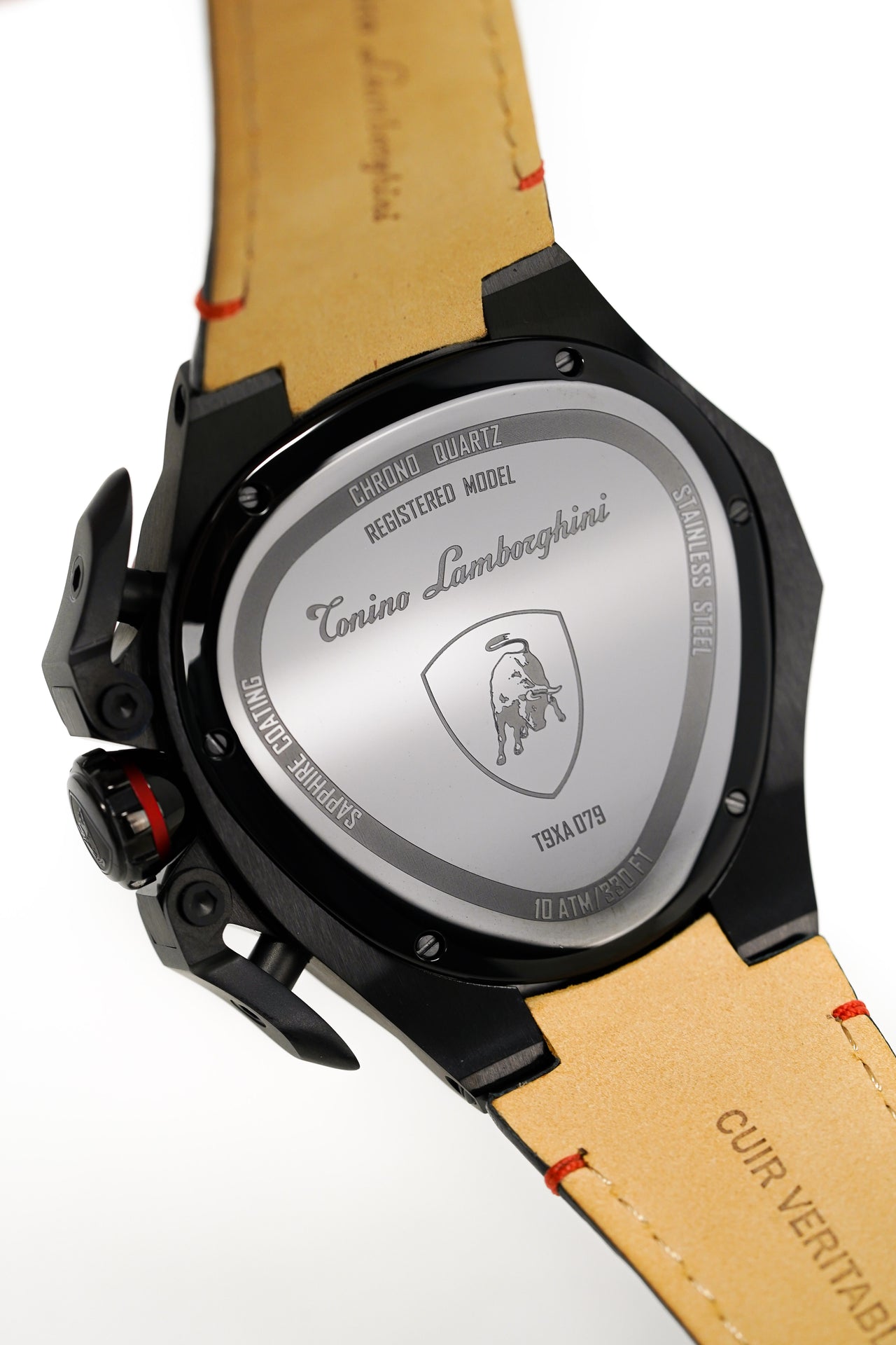 Tonino Lamborghini Spyder X Chronograph Red Black PVD T9XA