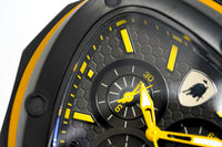 Thumbnail for Tonino Lamborghini Spyder X Chronograph Watch Date Black PVD Yellow T9XE