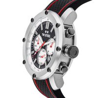 Thumbnail for TW Steel Watch Grandeur Tech Chronograph Black Red TS1