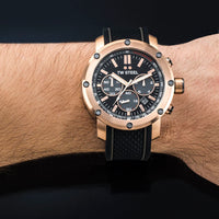 Thumbnail for TW Steel Watch Grandeur Tech Chronograph Rose Gold TS5