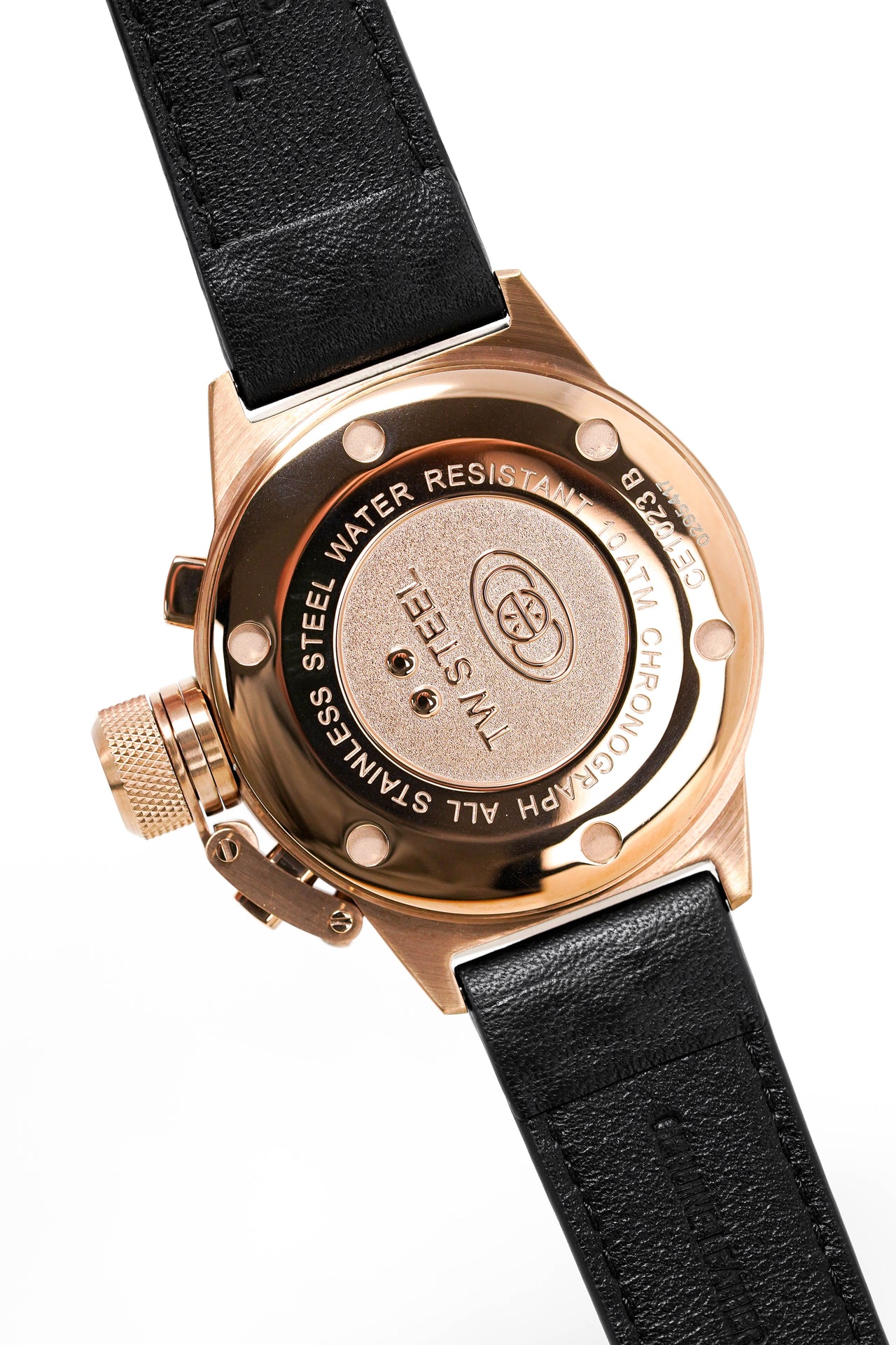 TW Steel Watch CEO Tech Chronograph 45mm Rose/Black CE1023