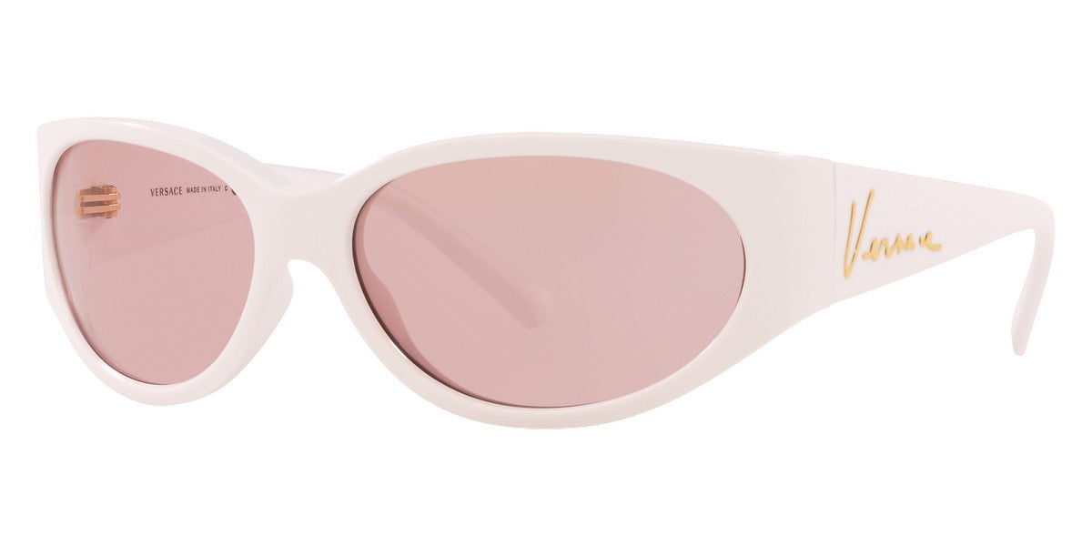 Versace Women's Sunglasses Cat Eye White/Pink VE4386 401/84