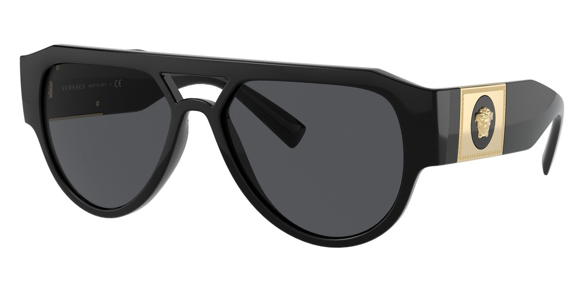 Versace Men's Sunglasses Pilot Black VE4401GB1/87