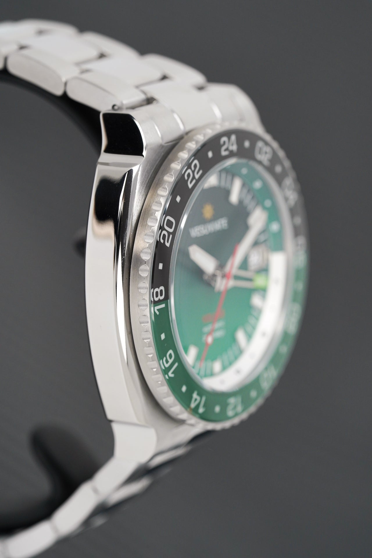 Vesuviate Men's Watch GMT Volare Green