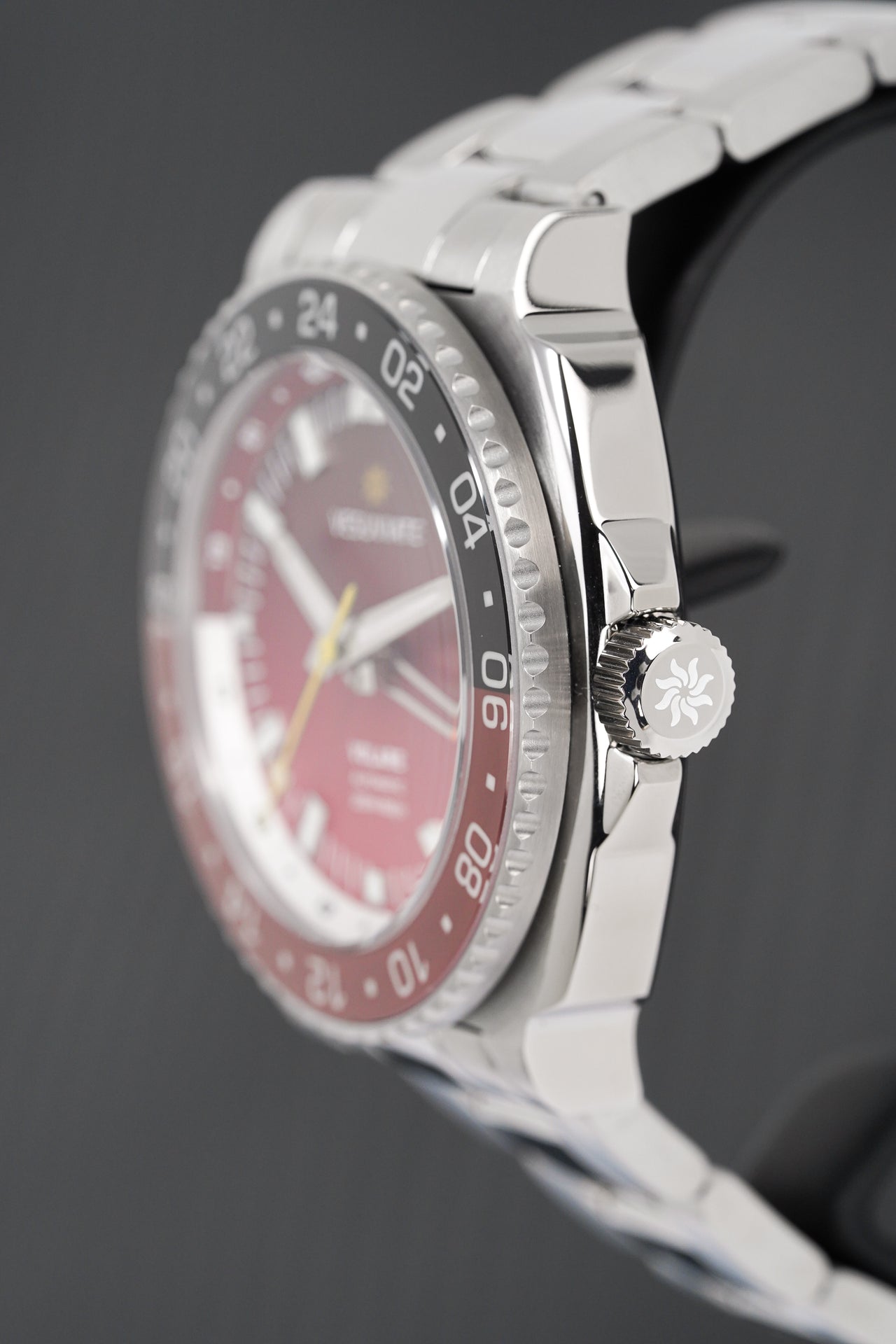 Vesuviate Men's Watch GMT Volare Red