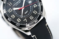 Thumbnail for Victorinox Watch Fieldforce GMT Black 241895