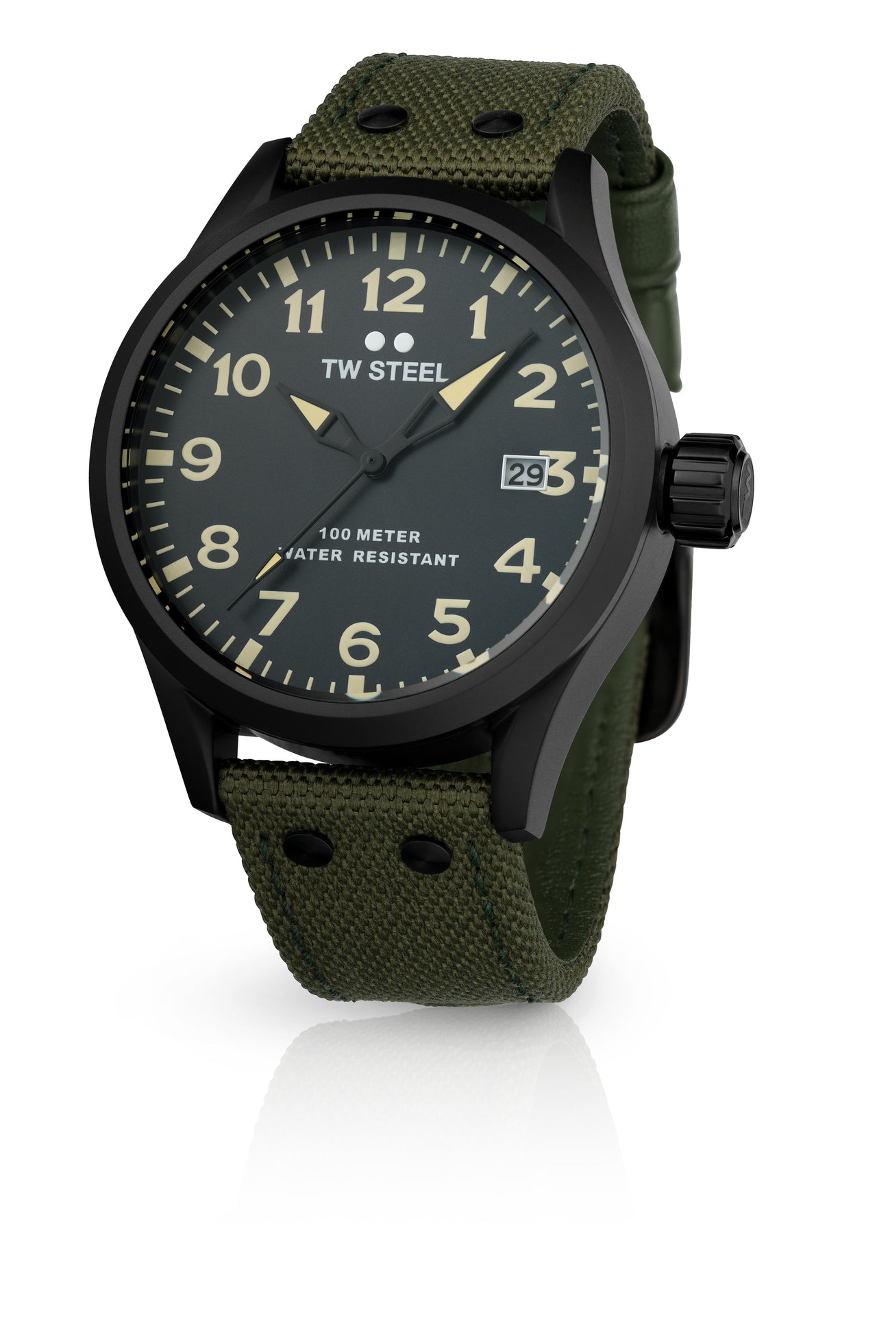 TW Steel Watch Volante Khaki VS102
