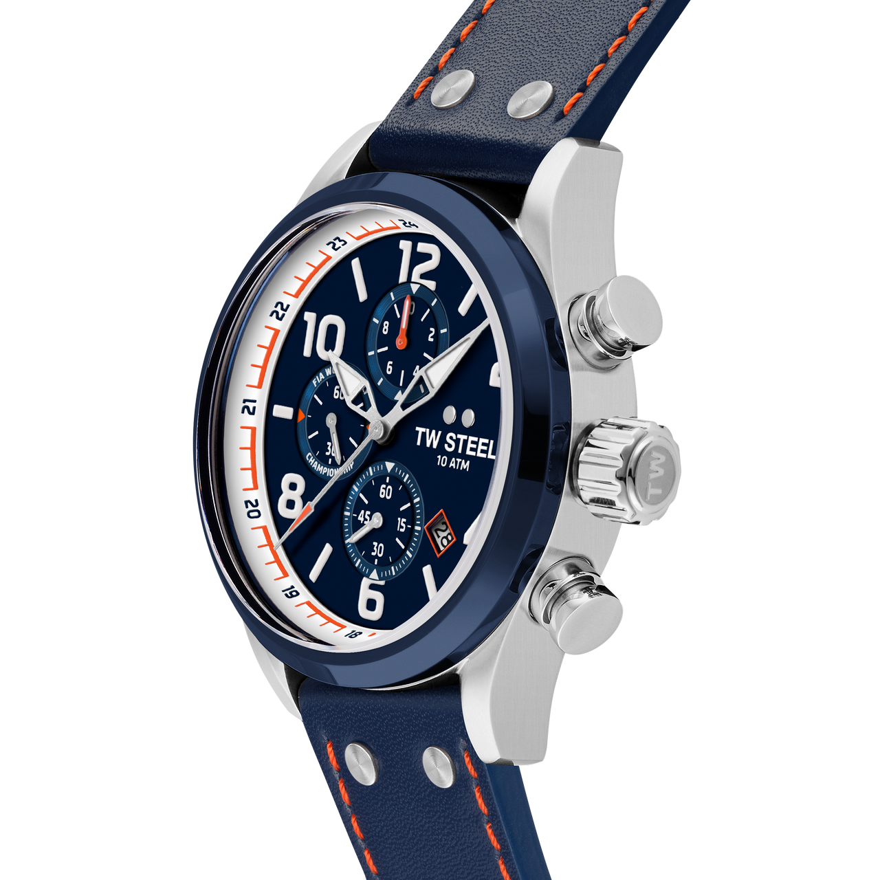TW Steel Watch Chronograph Volante Blue VS90