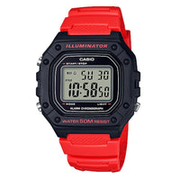 Thumbnail for Casio Watch Digital Red W-218H-4BVDF