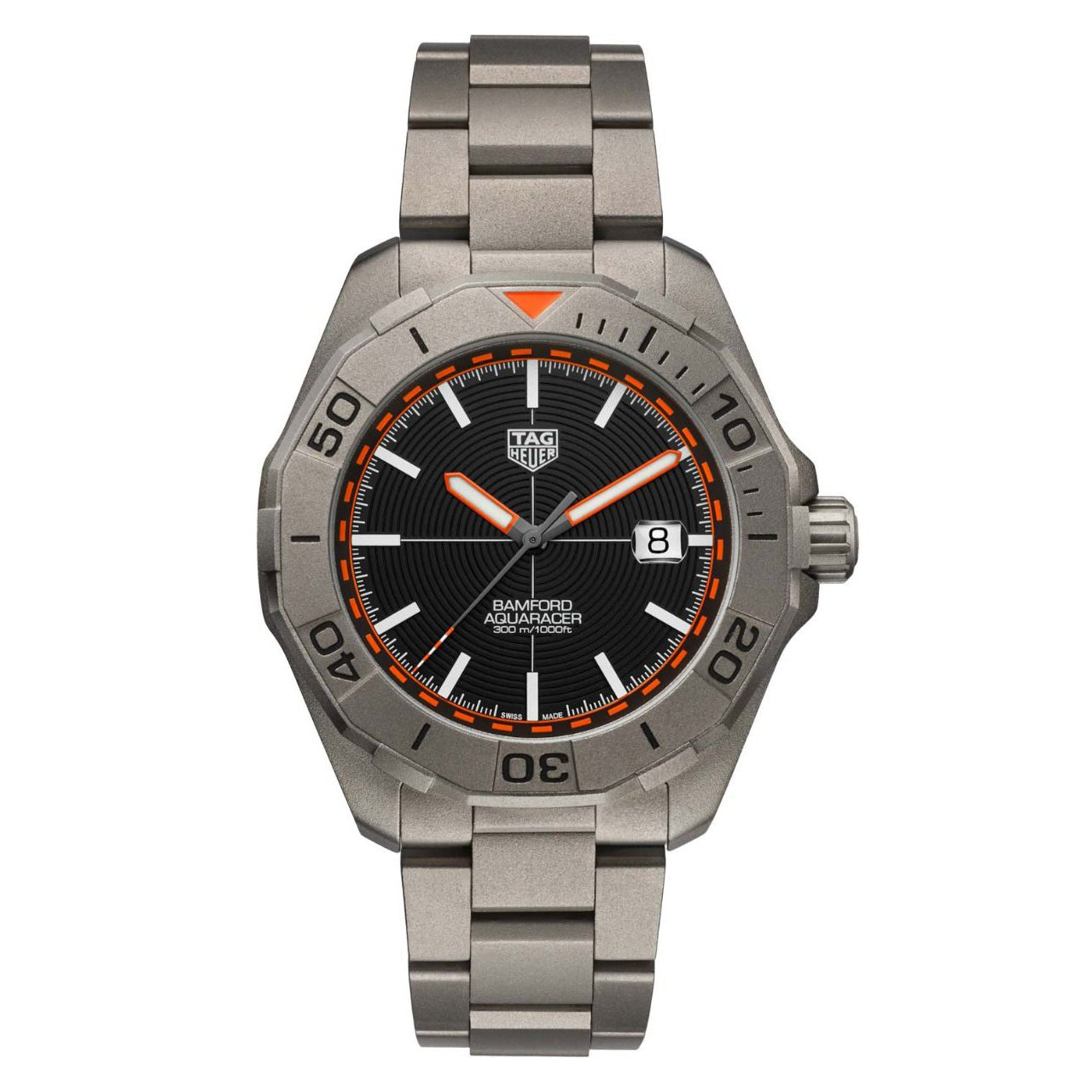 Tag Heuer Watch Automatic Aquaracer Titanium Bamford Limited Edition WAY208F.BF0638
