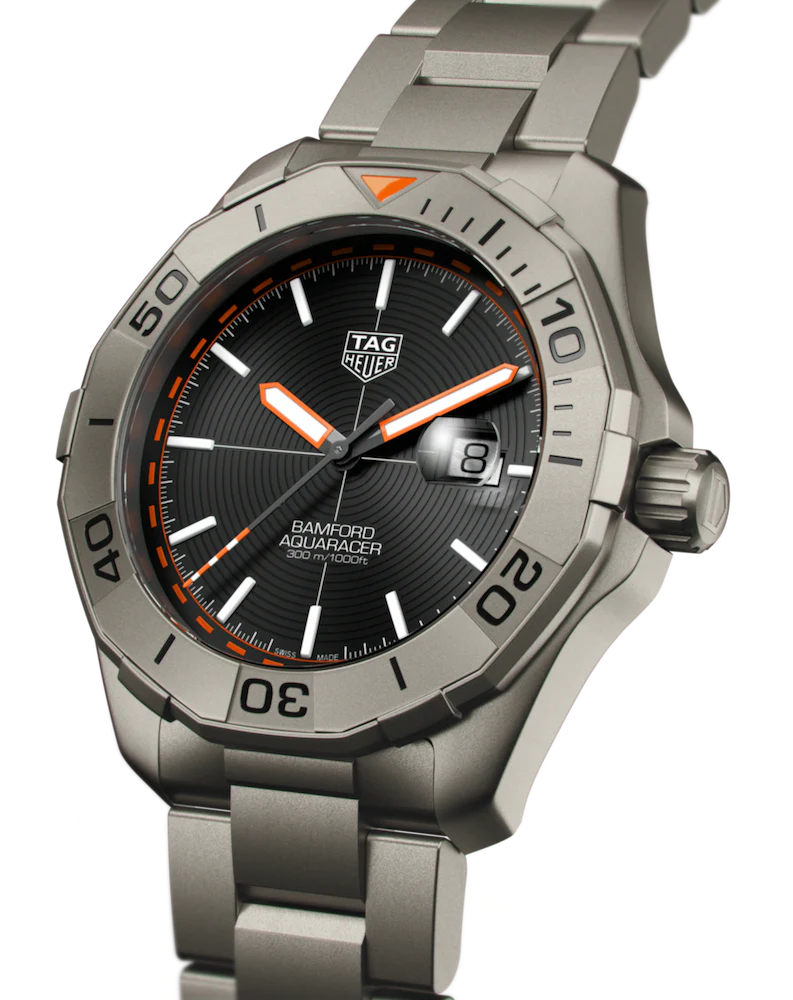 Tag Heuer Watch Automatic Aquaracer Titanium Bamford Limited Edition WAY208F.BF0638