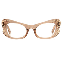 Thumbnail for Agent Provocateur Eyeglasses Butterfly Brown - Watches & Crystals