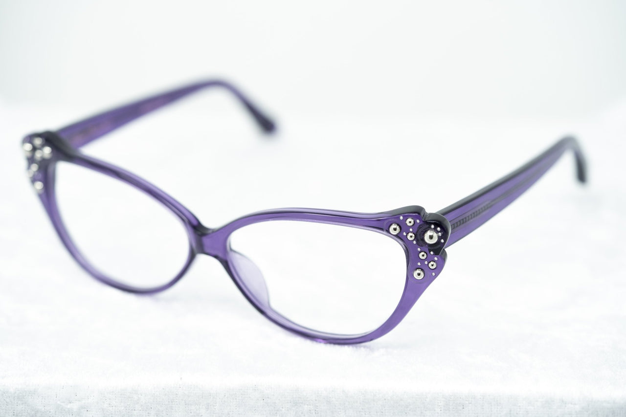 Agent Provocateur Eyeglasses Cat Eye Purple - Watches & Crystals