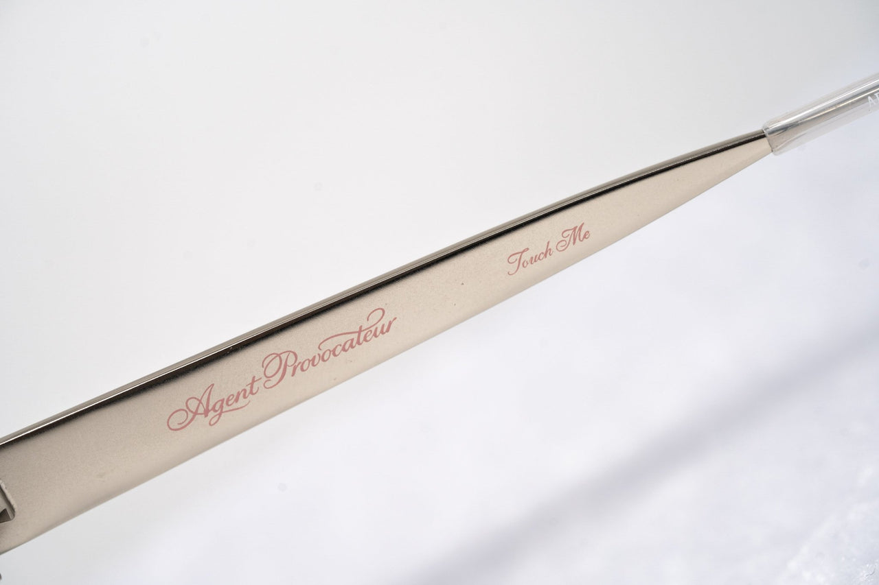 Agent Provocateur Eyeglasses Oval Beige/Silver - Watches & Crystals