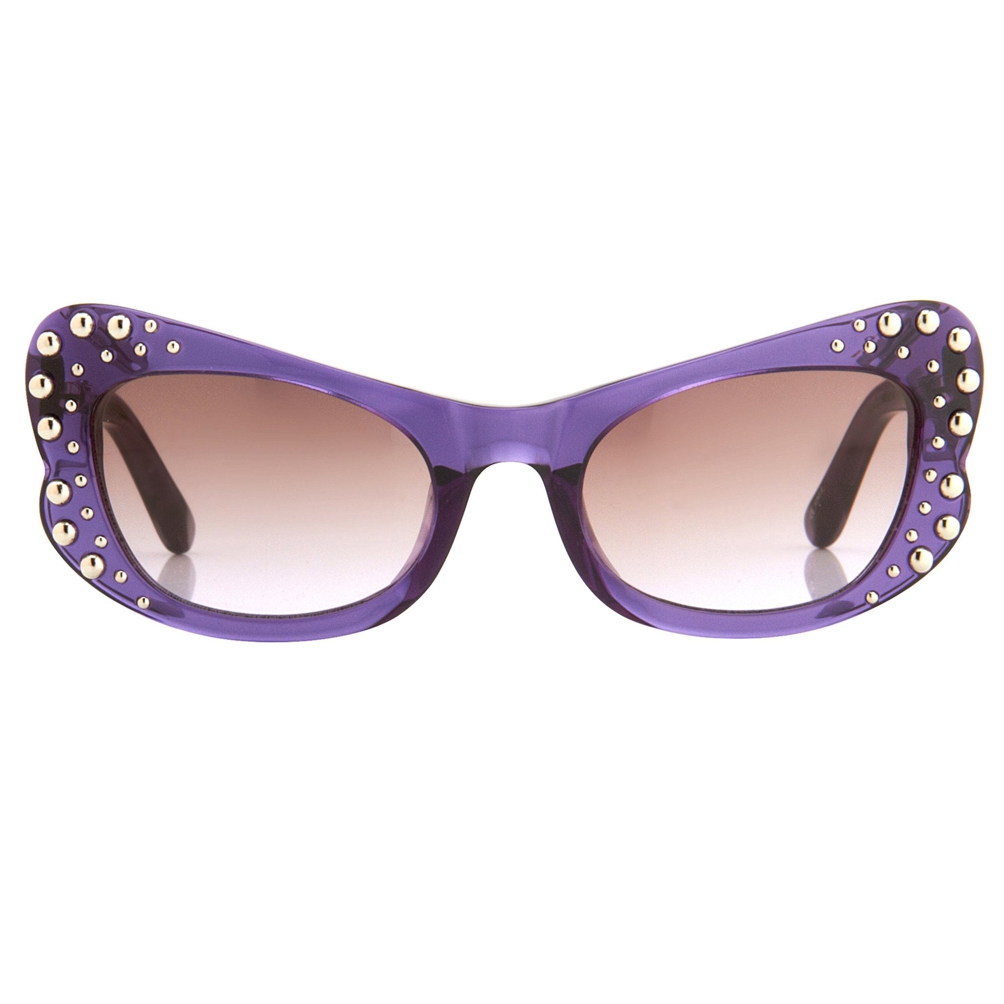 Agent Provocateur Sunglasses Butterfly Purple and Brown - Watches & Crystals