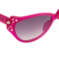 Thumbnail for Agent Provocateur Sunglasses Cat Eye Pink and Grey Lenses - AP55C6SUN - Watches & Crystals
