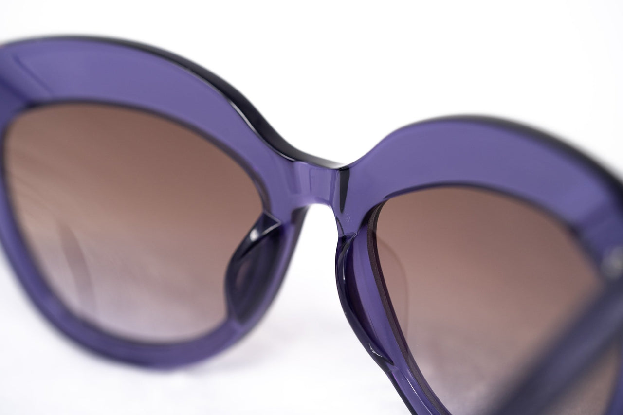 Agent Provocateur Sunglasses Cat Eye Purple and Brown Graduated Lenses - AP45C5SUN - Watches & Crystals