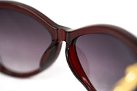 Thumbnail for Agent Provocateur Sunglasses Oversized Frame Burgundy and Grey Lenses Category 3 - AP17C3SUN - Watches & Crystals