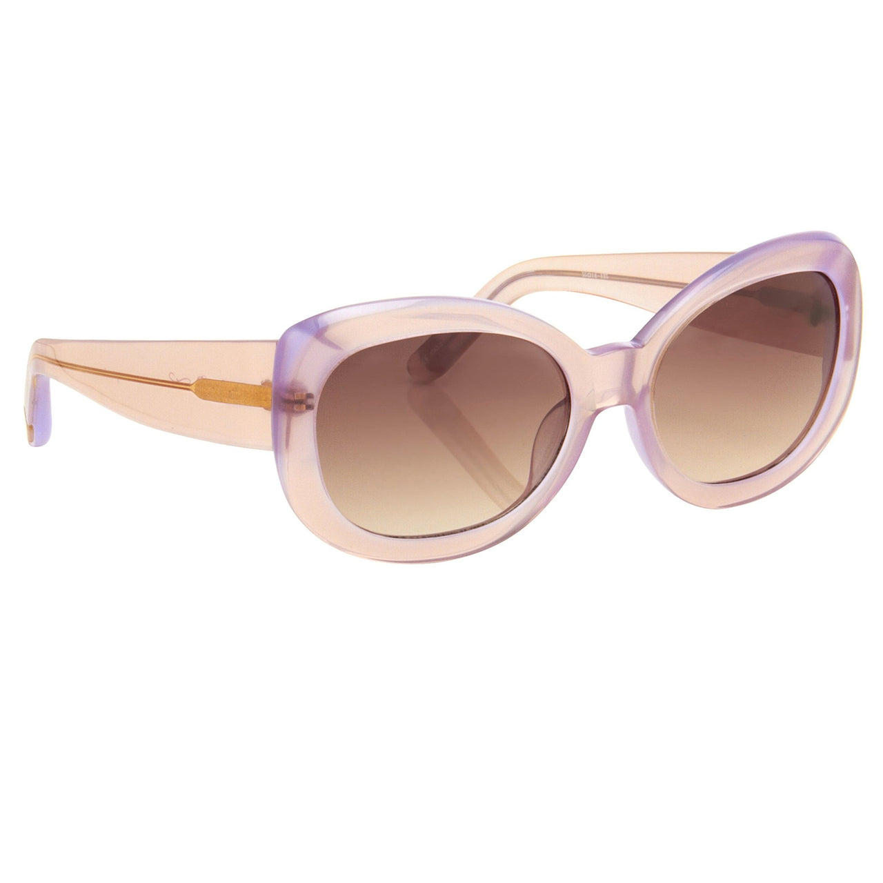 Agent Provocateur Sunglasses Round Beige and Brown Lenses - AP57C4SUN - Watches & Crystals