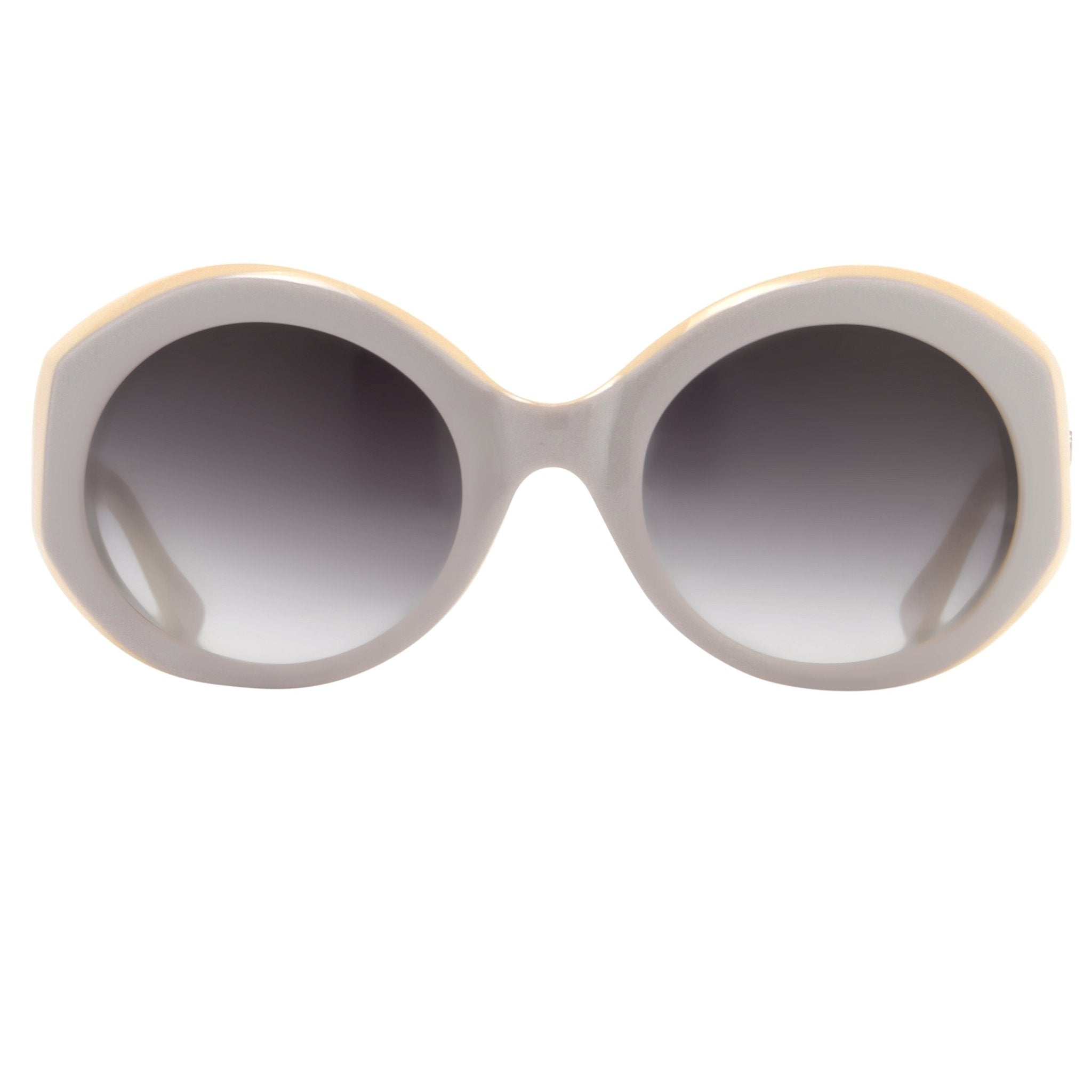 Agent Provocateur Sunglasses Round Grey/Yellow and Grey Lenses Category 3 - AP68C3SUN - Watches & Crystals