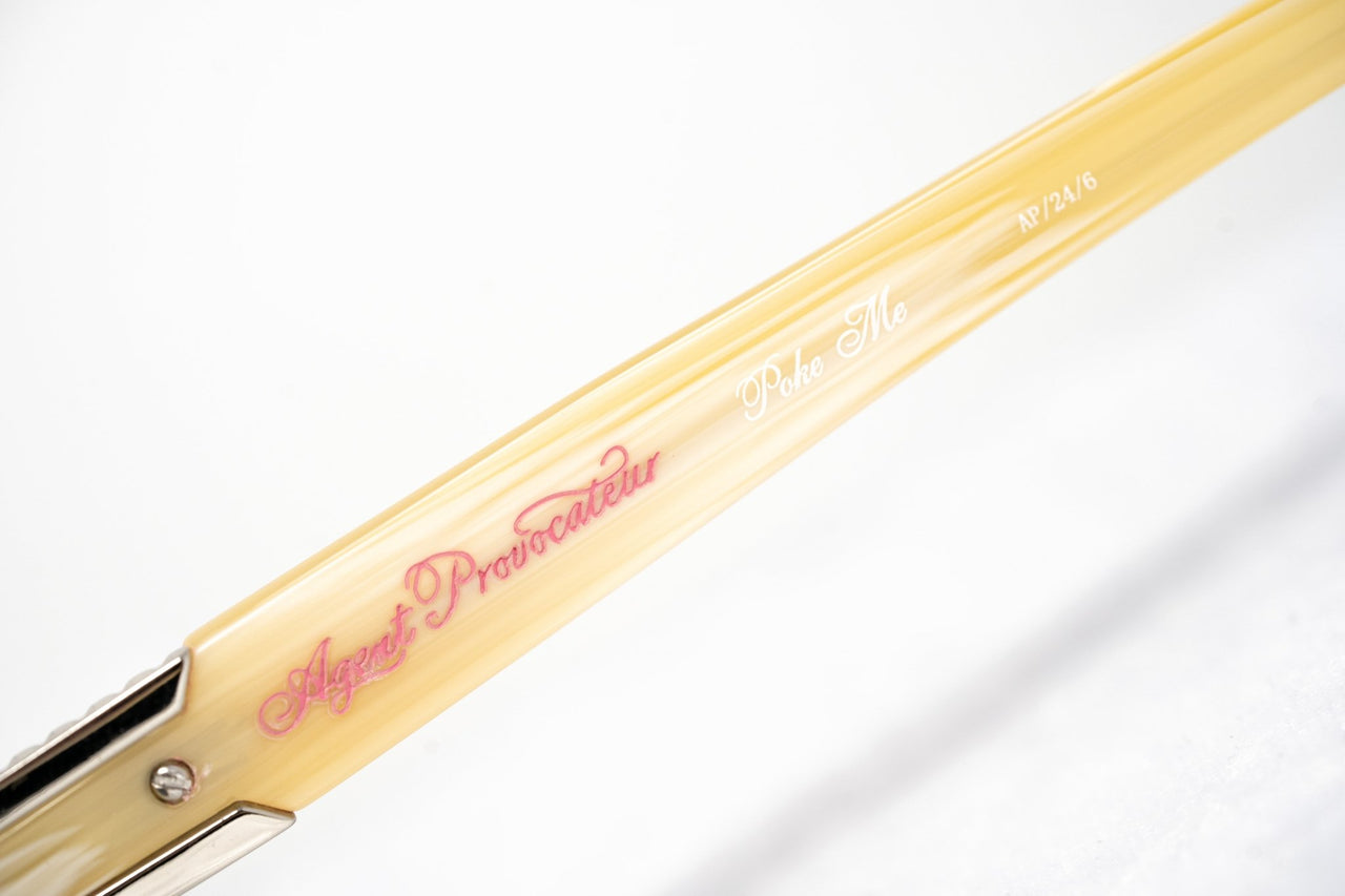 Agent Provocateur Sunglasses Square Striped Yellow and Grey Lenses Category 3 - AP24C6SUN - Watches & Crystals