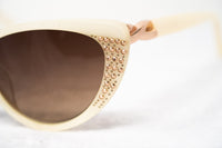 Thumbnail for Agent Provocateur Women Sunglasses Cat Eye Beige and Brown Lenses - AP19C8SUN - Watches & Crystals