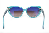 Thumbnail for Agent Provocateur Women Sunglasses Cat Eye Blue and Grey Lenses Category 3 - AP19C6SUN - Watches & Crystals