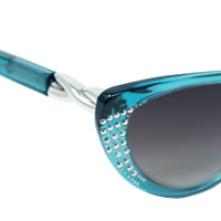 Thumbnail for Agent Provocateur Women Sunglasses Cat Eye Blue and Grey Lenses Category 3 - AP19C6SUN - Watches & Crystals