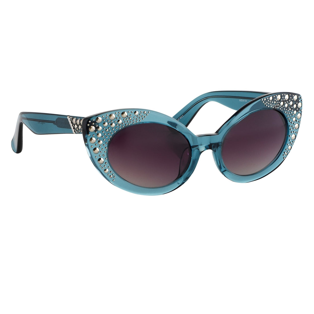 Agent Provocateur Women Sunglasses Oval Blue and Grey Lenses Category 3 - AP1C5SUN - Watches & Crystals