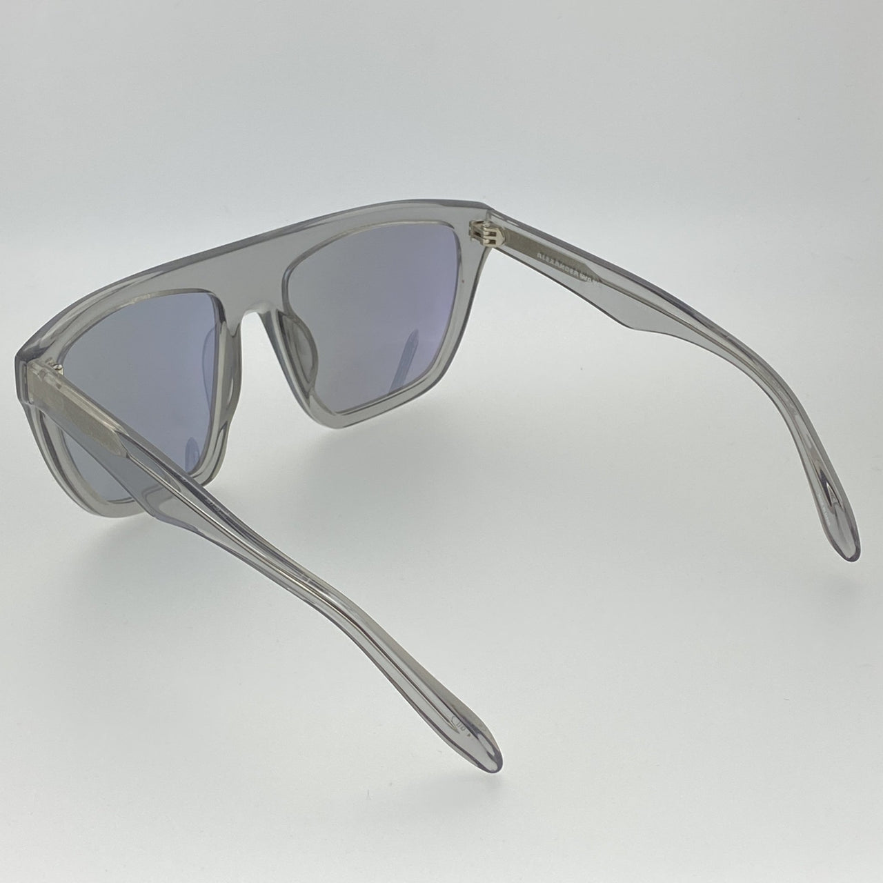 Alexander Wang Sunglasses Slanted Dark Grey and Blue – Watches & Crystals