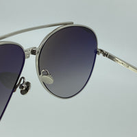 Thumbnail for Ann Demeulemeester Sunglasses 925 Silver Titanium with Grey Lenses AD14C1SUN - Watches & Crystals