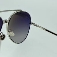 Thumbnail for Ann Demeulemeester Sunglasses 925 Silver Titanium with Grey Lenses AD14C1SUN - Watches & Crystals