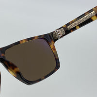 Thumbnail for Ann Demeulemeester Sunglasses Angular Tortoise Shell 925 Silver Category 3 AD37C2SUN - Watches & Crystals