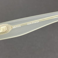 Thumbnail for Ann Demeulemeester Sunglasses Angular White 925 Silver with Grey Lenses AD37C4SUN - Watches & Crystals